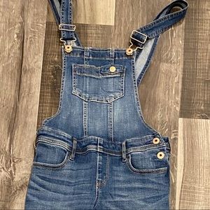 Girls/kids denim overalls